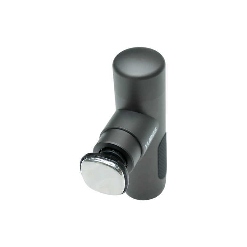 How does the intelligent sensing technology of the heated neck mask gun achieve automatic start/stop protection?